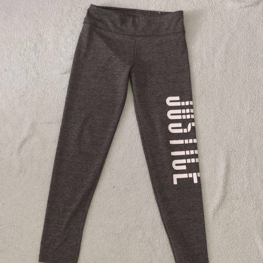 Kids Justice Grey Leggings